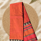 Narayanpet Cotton Saree - Orange