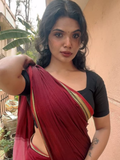 Handloom Narayanpet Cotton Saree | Maroon