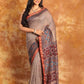 Ajrakh Exclusive Chanderi Cotton Saree - 006 - indeloom