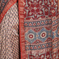 Ajrakh Exclusive Chanderi Cotton Saree - 006 - indeloom