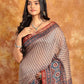 Ajrakh Exclusive Chanderi Cotton Saree - 006 - indeloom