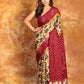 Ajrakh x Bandhini Multi color Saree-009 - indeloom