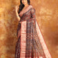 Ajrakh HALDI Exclusive Chanderi Saree - 011 - indeloom