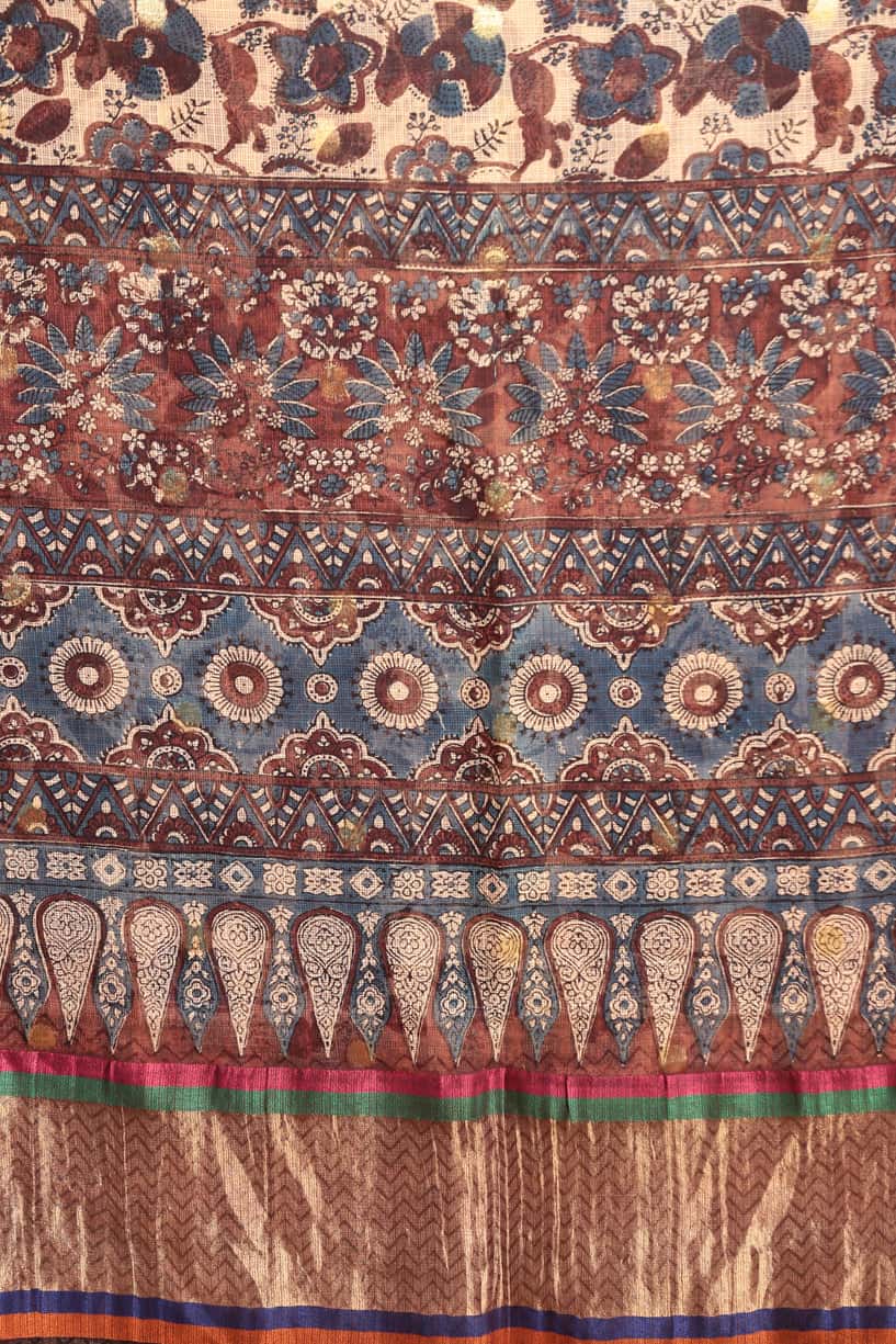 [PRE-ORDER] Ajrakh Designer Saree - 015