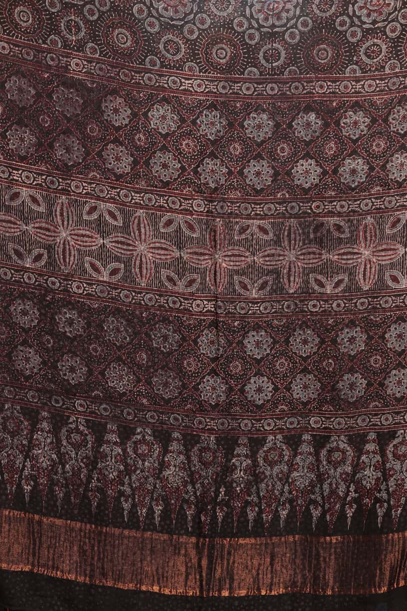 [PRE-ORDER] Ajrakh Designer Saree - 017