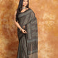 Ajrakh Designer Mul Heaven Saree - 021 - indeloom