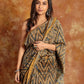 Ajrakh Modern Chanderi Saree - 024 - indeloom