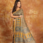 Ajrakh Modern Chanderi Saree - 024 - indeloom