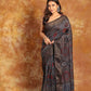 Design Multi Color All over Ajrakh saree-025 - indeloom