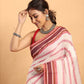 White-Handloom Cotton Saree(Pre-Order)-038