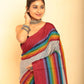 Multicolor Handloom Cotton Saree-008