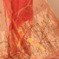 Muslin Tissue Jamdani Saree With Imperial Red - 127