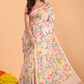 Handwoven Pure Jamdani Cotton Saree  |  Almond Beige