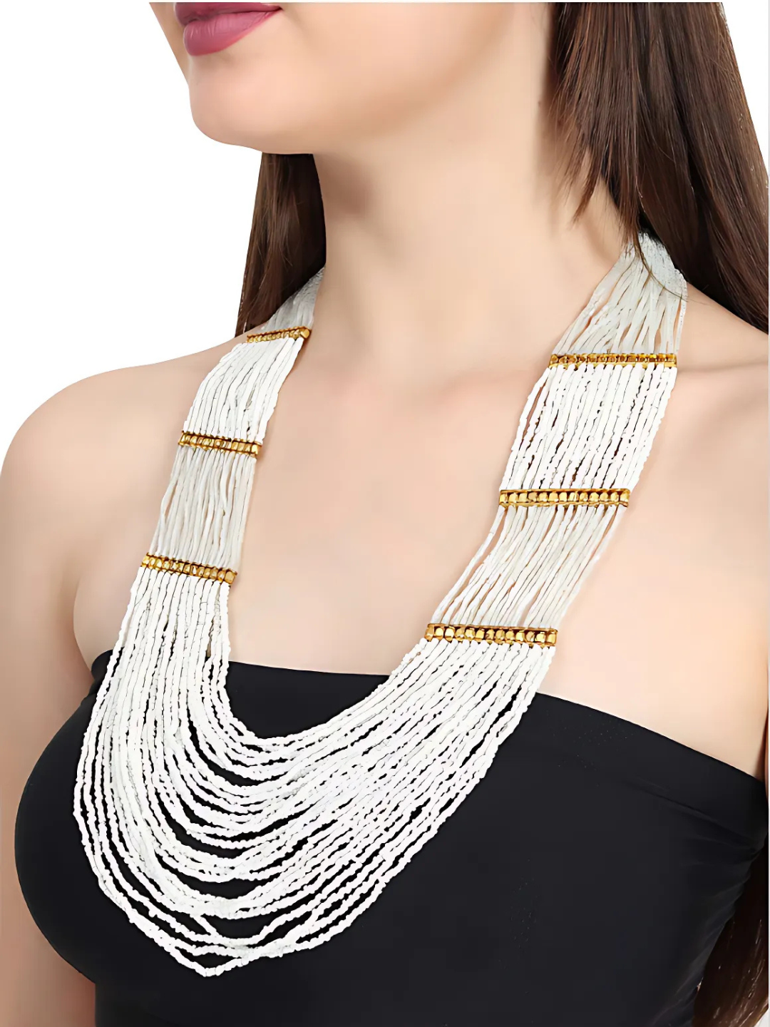 White Gulbahar Haar