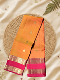 Traditional Kanjivaram Silk saree in Green