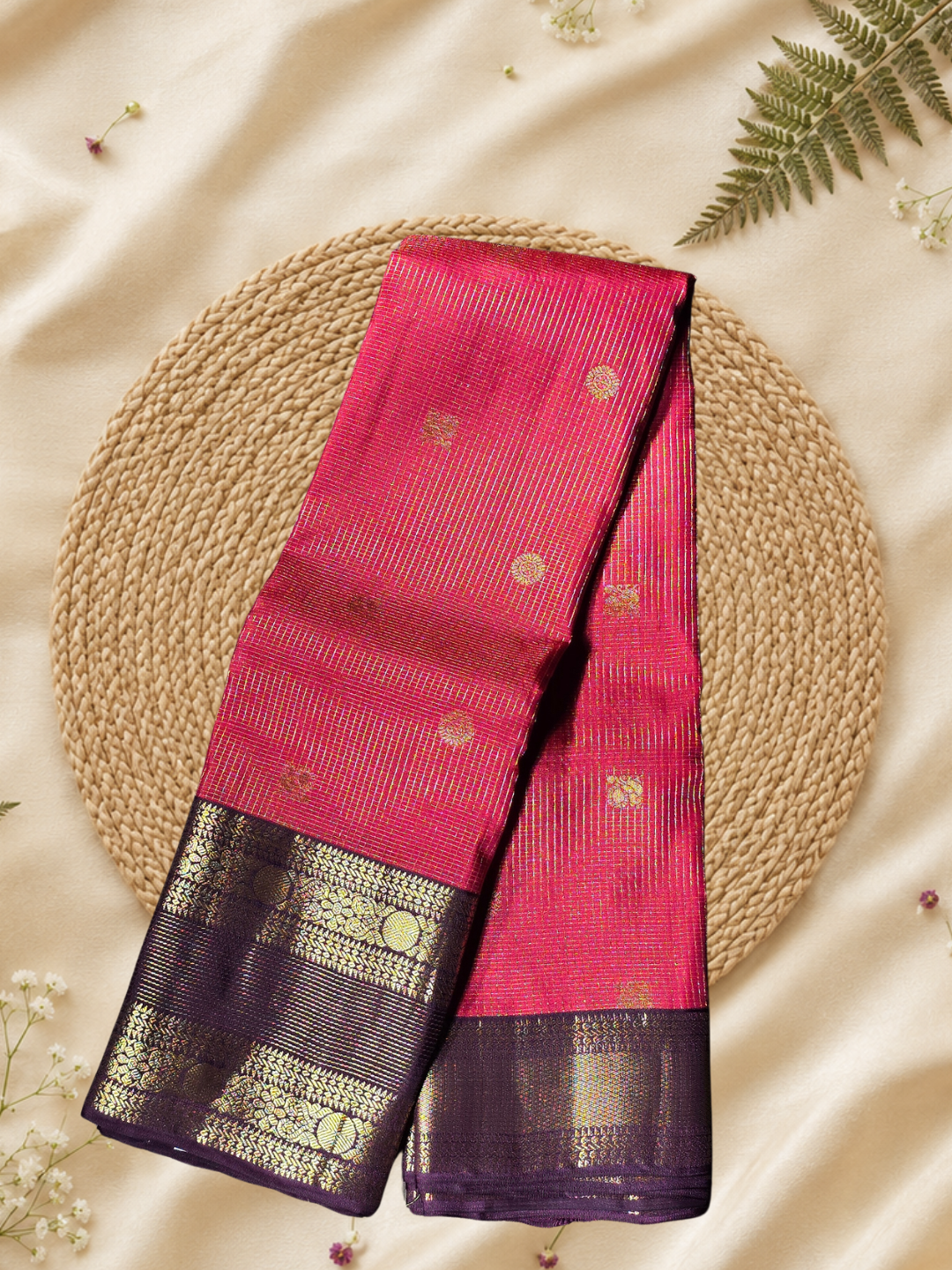 Traditional Kanjivaram Silk saree in Blue