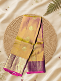Traditional Kanjivaram Silk saree in Green