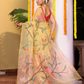 Tissue Muslin Jamdani Saree With Golden Yellow - 108