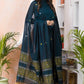 Emerald Green Linen Jamdani 2-Piece Set Kurti & Dupatta (UNSTITCHED) - 966