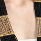 Gold Black Gulbahar Haar