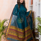 Handwoven Jamdani Muslin Kurti  |  Deep Teal