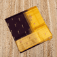 Pure handloom Korvai Paithani inspired Saree in Dark Brown - 126