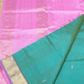 Pure Handloom Korvai Saree | Mint Green