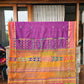 Cotton Silk mix Ilkal Lambani Saree With Wine Purple - 027