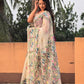 Handwoven Pure Jamdani Cotton Saree  |  Cream Beige