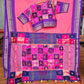 Silk Blend Ilkal Lambani Saree With Deep Pink - 013