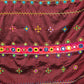 Cotton Ilkal Lambani Saree With Ruby Red - 018