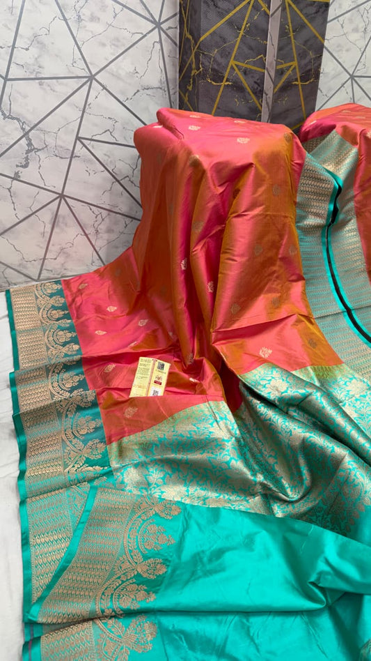 Handloom Benarasi2Saree With - 025