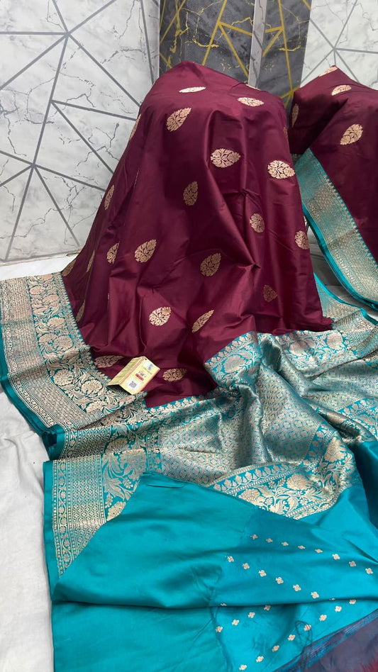 Handloom Benarasi Saree With - 013