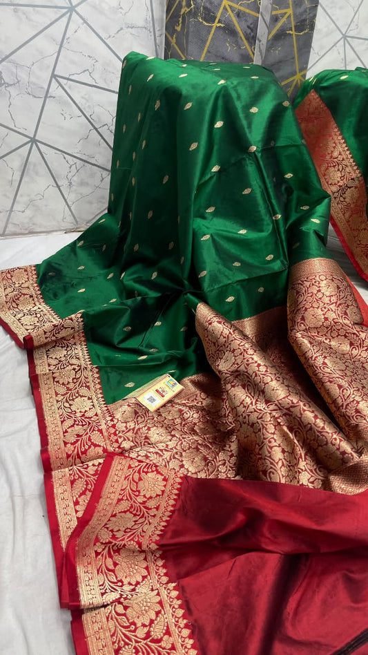Handloom Benarasi Saree With - 016