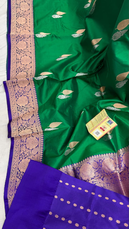 Handloom Benarasi Saree With - 009