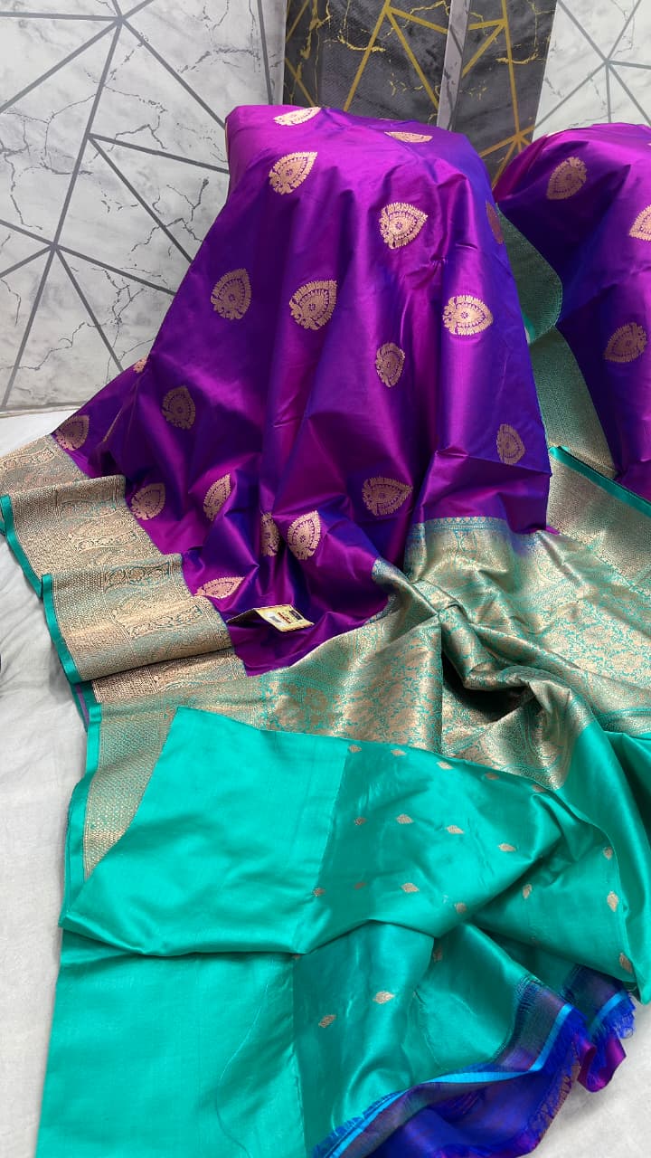 Handloom Benarasi Saree With - 003