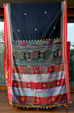 Traditional Ilkal Cotton Saree  |  True Black