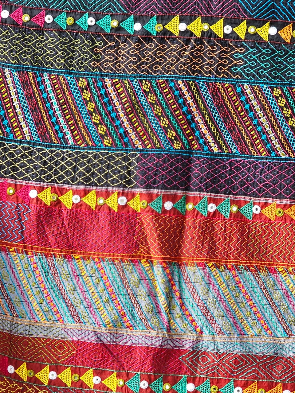 Traditional Ilkal Cotton Saree  |  Smoke Black