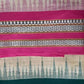 Beige & Pink, Handloom Vidarbha Tussar Silk Saree with Multicolor Contrast Border-020 - indeloom