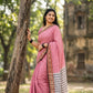 Narayanpet Cotton Saree – Samantha-Inspired Pink Collection