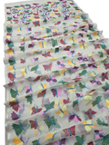 Indeloom's white handwoven jamdani Silk Sarees