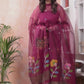 Winewood | Handloom Jamdani Muslin Unstitched 2-Piece Kurti