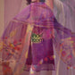 Handwoven Jamdani Muslin Kurti  |  Plum Purple