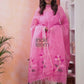 Handwoven Jamdani Muslin Kurti  |  Baby Pink