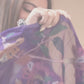 Handwoven Pure Jamdani Muslin Saree  |  Royal Purple