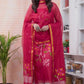 Brick Scarlet | Handloom Jamdani Muslin Unstitched 2-Piece Kurti
