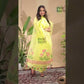 Neon Yellow Jamdani 2-Piece Set Kurti & Dupatta (UNSTITCHED) -7