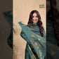 Jade Green Mercerised Cotton Meenakari Motif 2-Piece Kurti & Dupatta (UNSTITCHED)-876