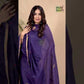 Grape Purple Mercerised Cotton Meenakari Motif 2-Piece Kurti & Dupatta (UNSTITCHED)-874