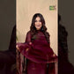 Wine Red Mercerised Cotton Meenakari Motif 2-Piece Kurti & Dupatta (UNSTITCHED)-877